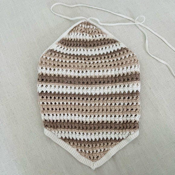 A&F Crochet Bandana Hem Tank - Picture 3 of 5